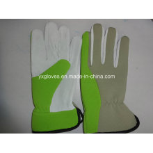 Garden Glove-Pig Leather Glove-Safety Glove-Weight Lifting Glove